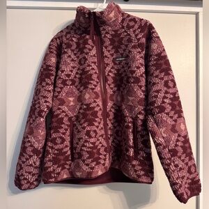 Columbia Plush Full-Zip Fleece Jacket / Sweatshirt